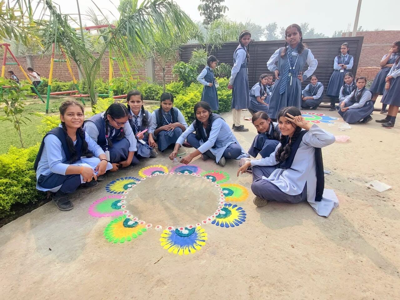 School playground area